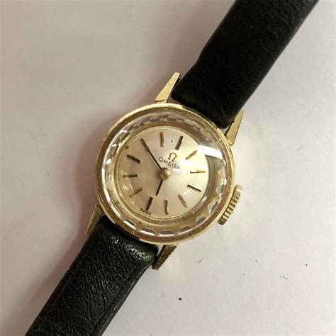 ladies vintage omega watch|14k omega vintage ladies watch.